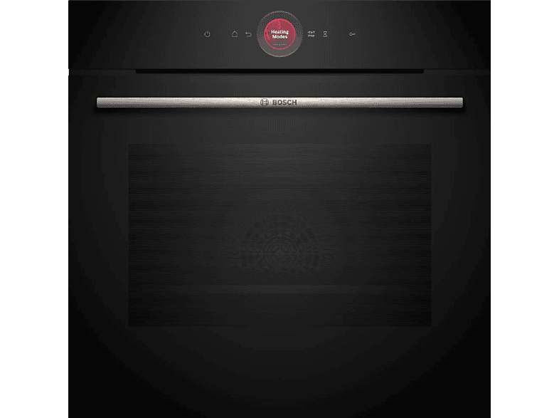 Bosch HBG7241B1 Serie 8 Convencional Hidrolítica 71 l Pantalla táctil TFT Anillo de control digital 60 cm Negro