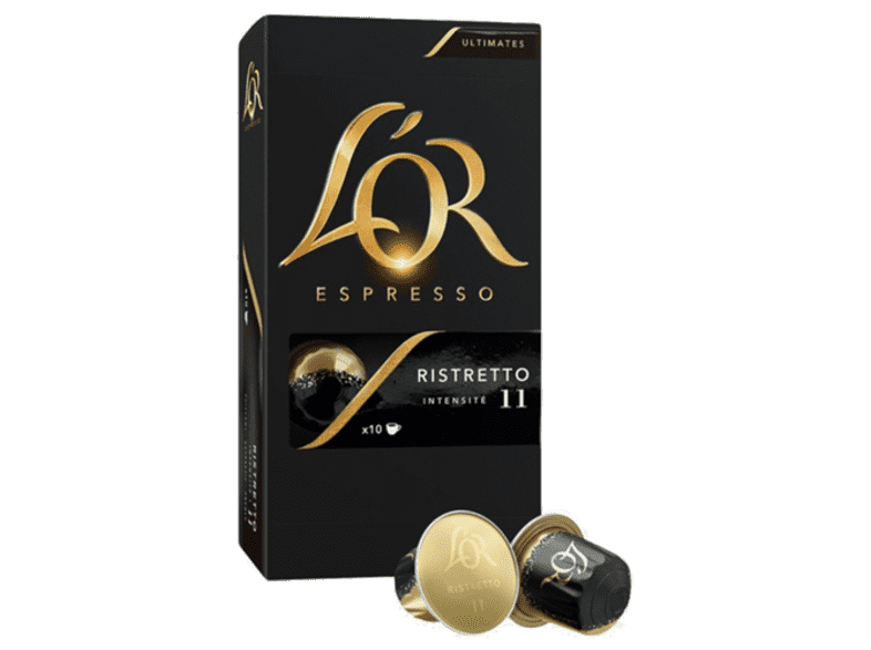 Cápsulas monodosis LOR Ristretto 11 pack de 10 compatible para Nespresso