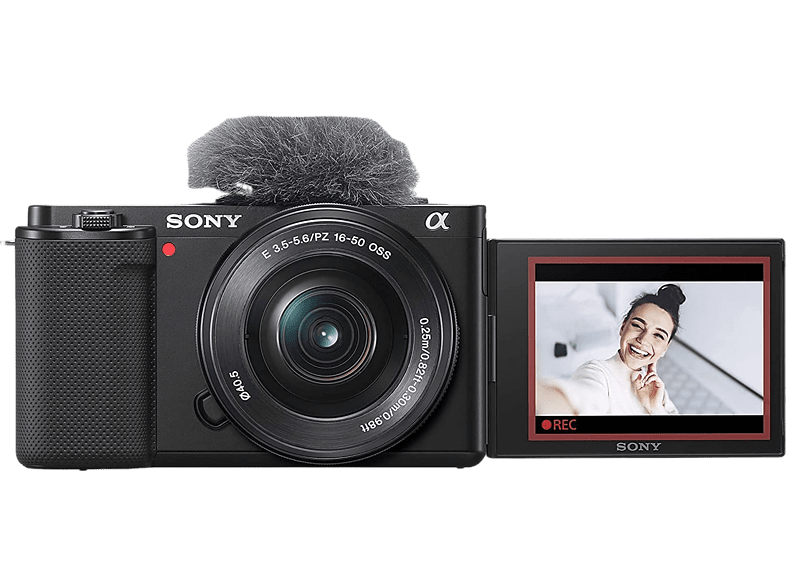 Sony ZV-E10L 24.2 MP APS-C Con Objetivo 16-50 mm f/3.5-5.6 Pantalla giratoria Negro