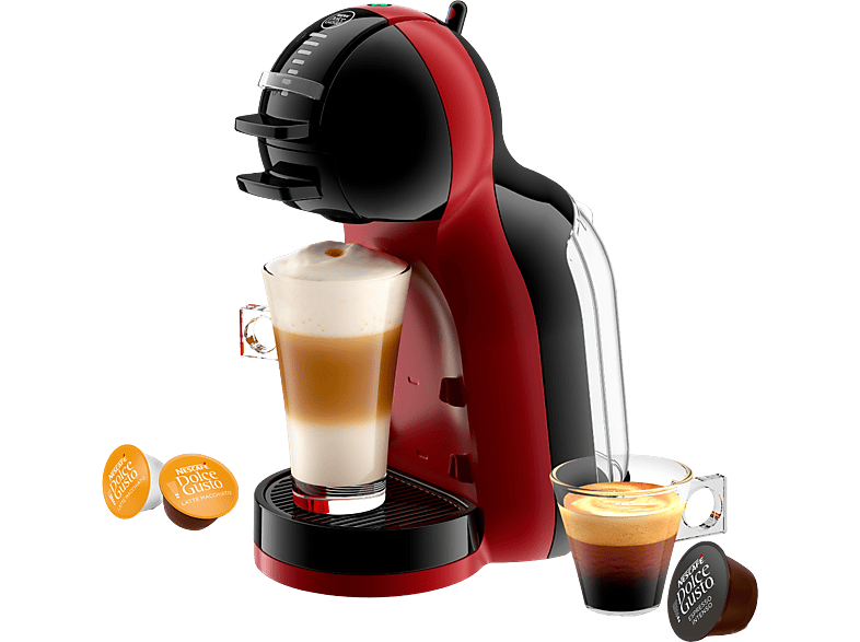 Krups Nescafé Dolce Gusto Mini Me KP123HAS 1500 W 15 Bar 0.8 L Calentamiento en 30 s Selector cantidad bebida Rojo