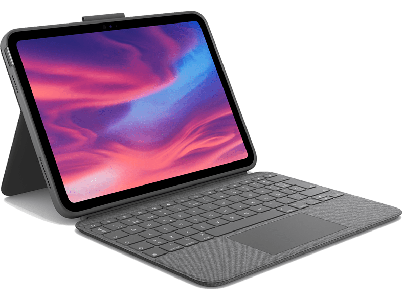 Logitech Combo Touch para iPad (10.ª generación) Teclado retroiluminado