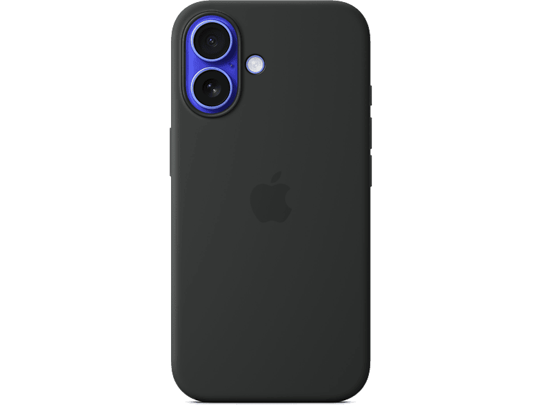 Apple Funda de silicona con MagSafe para iPhone 16 Negro