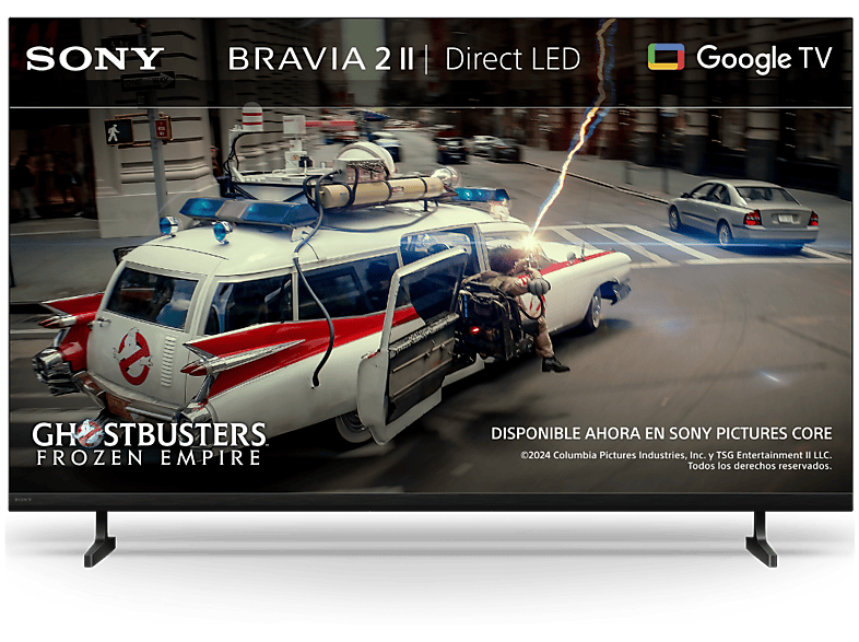 Sony BRAVIA 2 II Direct LED 4K HDR Processor X1 Smart TV (Google TV) TDT HD DVB-T2 Dolby Atmos Chromecast Eco 75S25M2