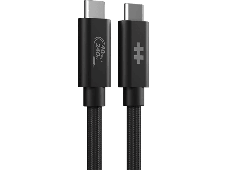Hyper Drive Next Universal USB-C A USB-C USB4 Gen 3x2 240W Negro