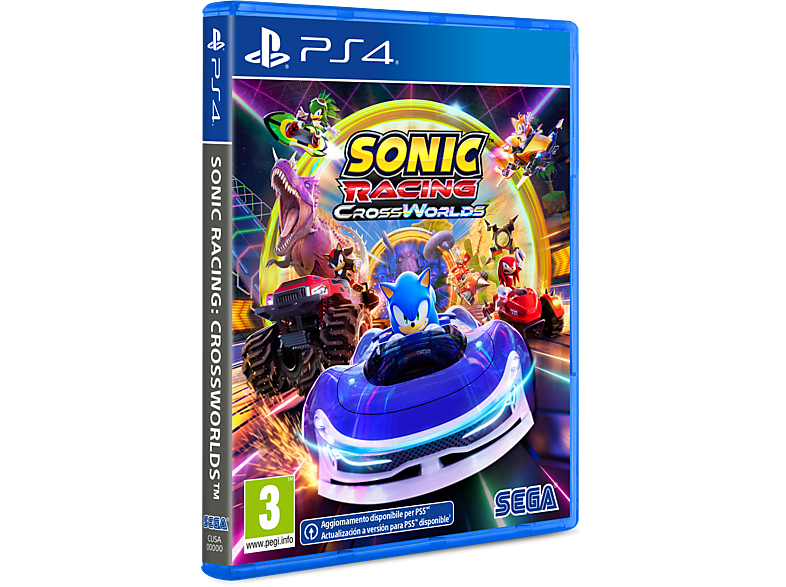 PS4 Sonic Racing CrossWorlds