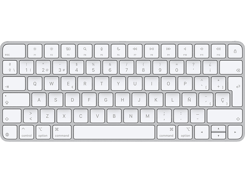 Apple Magic Keyboard Conexión inalámbrica y Recargable Puerto USB-C Blanco