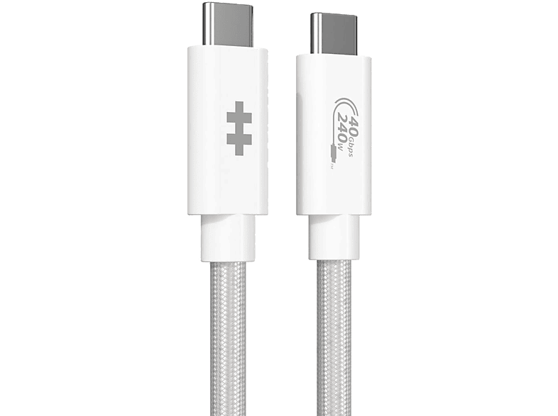 Hyper Drive Next Universal USB-C A USB-C USB4 Gen 3x2 240W Blanco