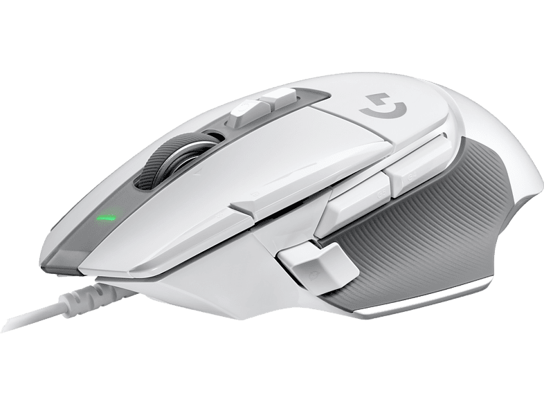 Logitech G G502 X Con cable 25.600 ppp 13 botones programables Blanco