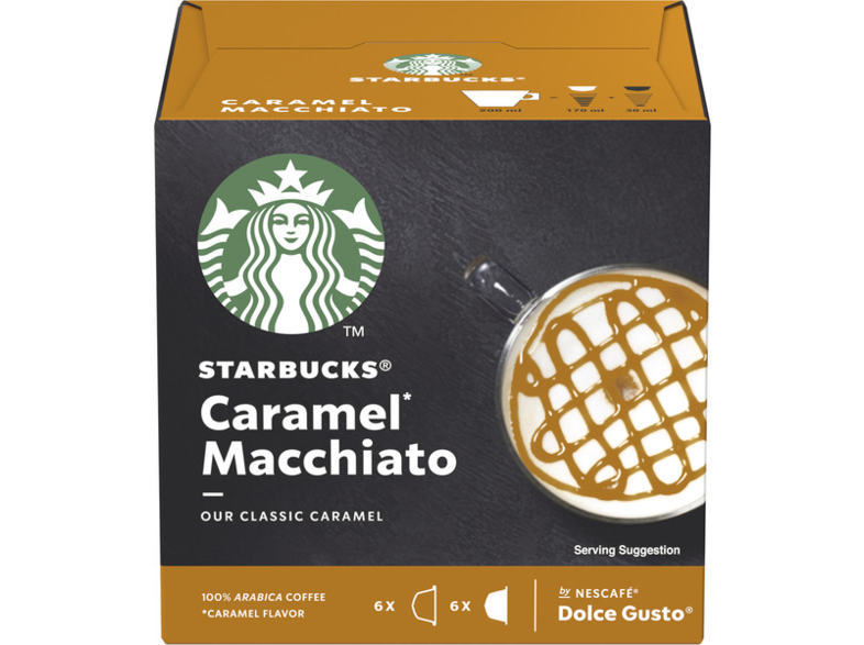 Starbucks NDG  Caramel Macchiato 12 Cápsulas para Dolce Gusto