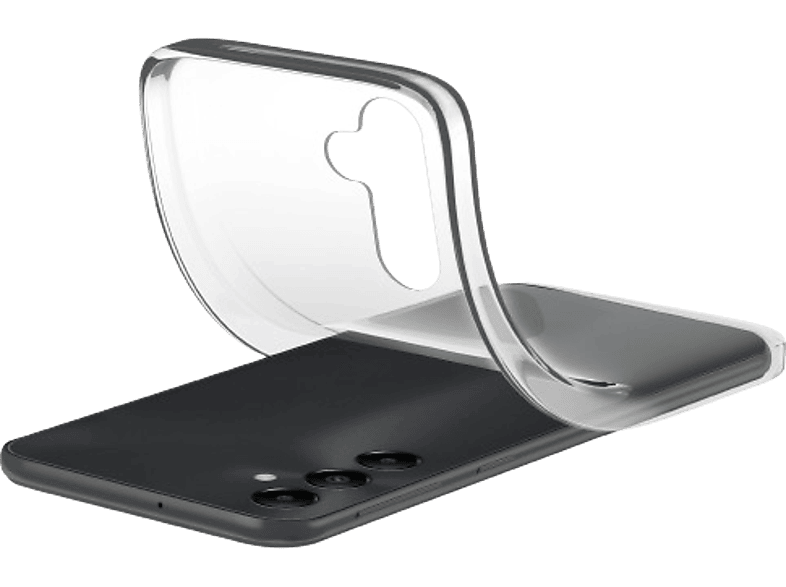 CellularLine SOFTGALA15T Para Samsung Galaxy A15 Goma blanda Trasera Transparente