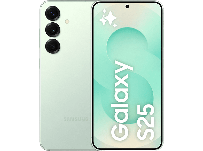 Samsung Galaxy S25 Mint 256 GB 12 GB RAM 6.2 FHD+ con IA  Snapdragon 8 4000 mAh Android 15