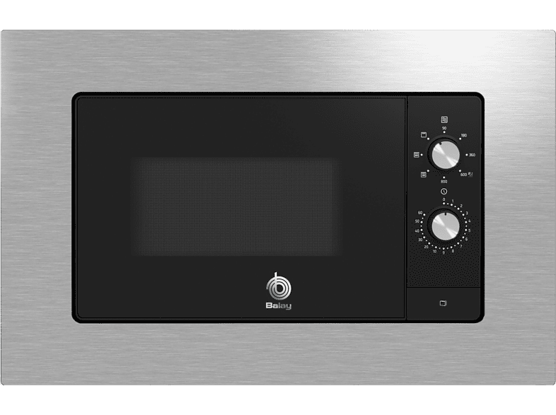 Balay 3CG6112X3 Potencia 800W 5 niveles 20 L Inox