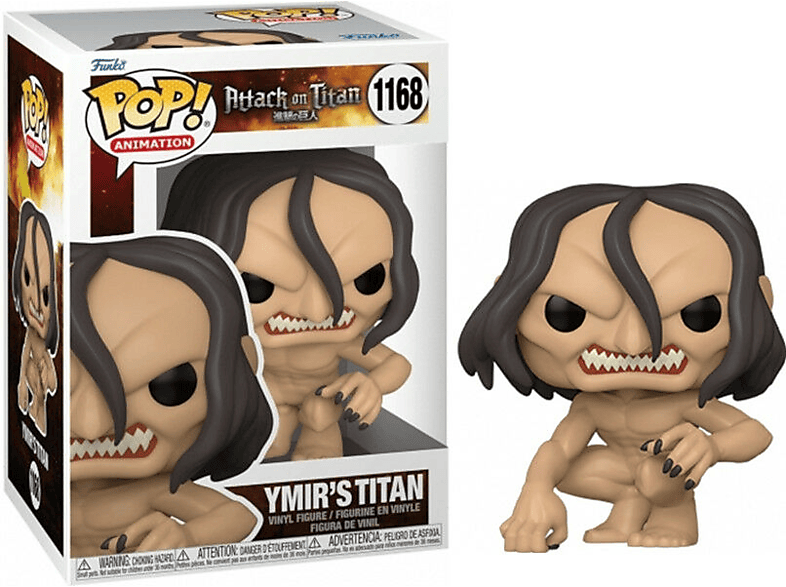 Attack on Titan: Ymir's Titan Vinilo 10 cm Multicolor