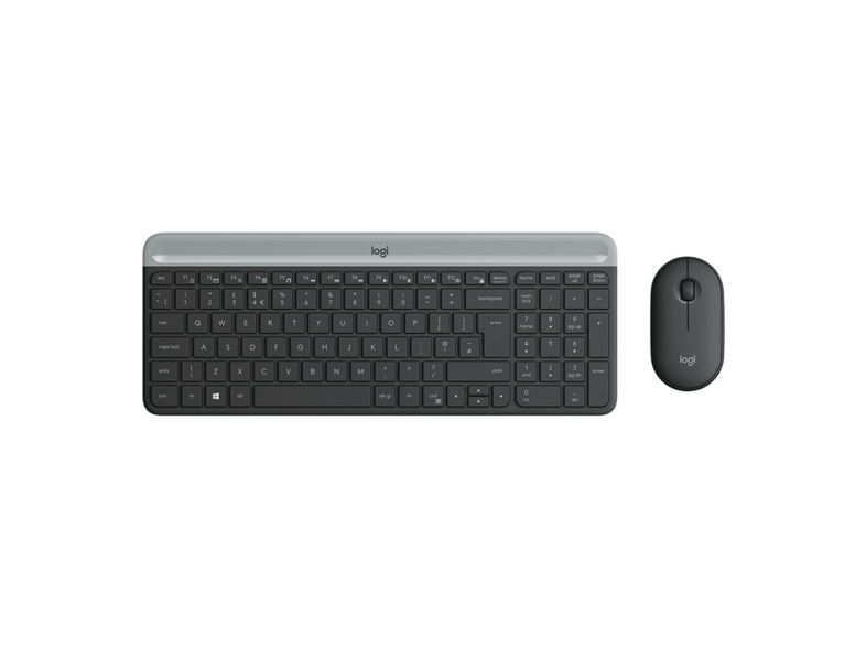 Logitech MK470 Inalámbrico Bluetooth USB Negro