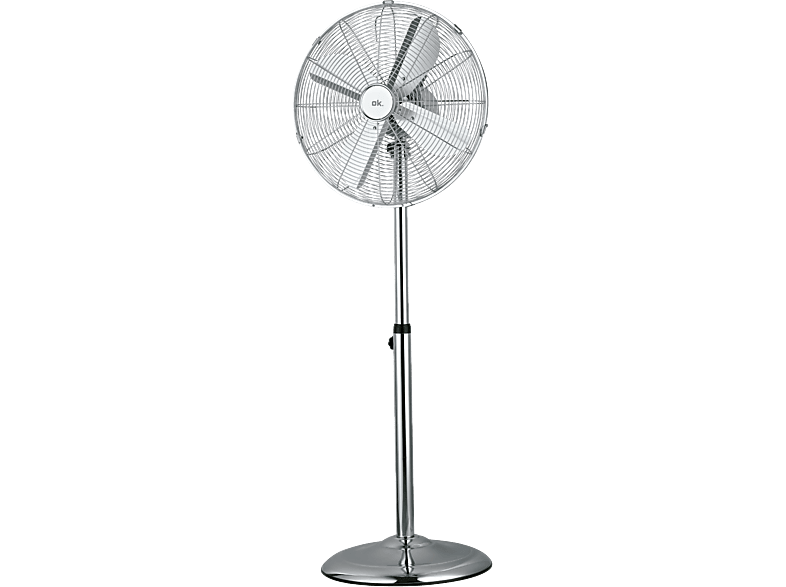 ok. OSF 405026 M ES 50W 3 Velocidades Altura Ajustable 4 Aspas Oscilación Cromado