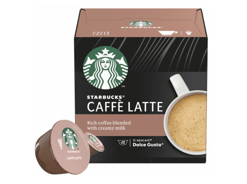 Dolce Gusto 12449228 Caffè Latte Starbucks 12 unidades
