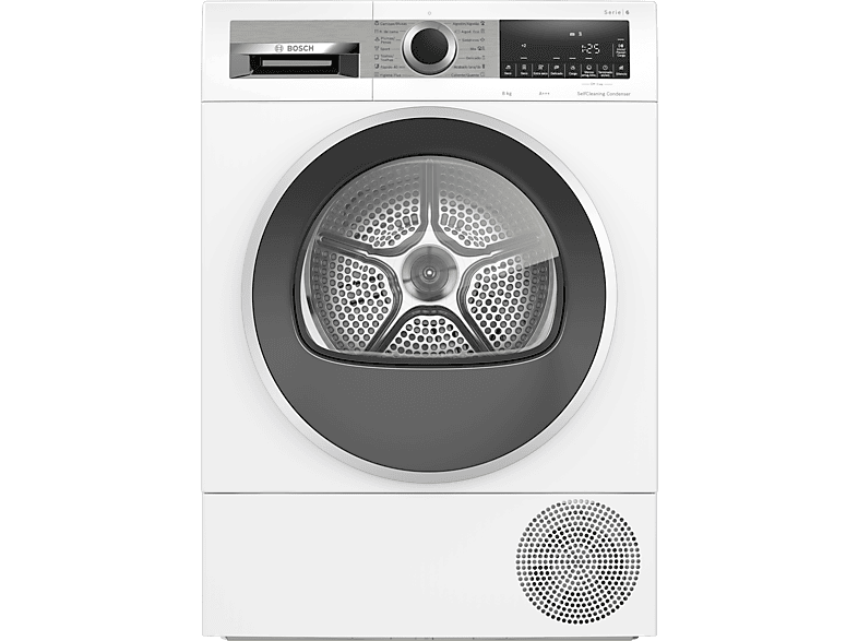 Secadora bomba de calor- Bosch WQG235D0ES 8 kg 14 programas Función media carga,AutroDry Blanco