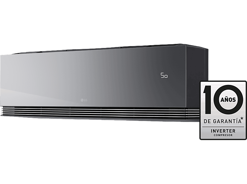 LG MIRROR09X,3182 fg/h Freeze Cleaning ThinQ™ Antracita espejo