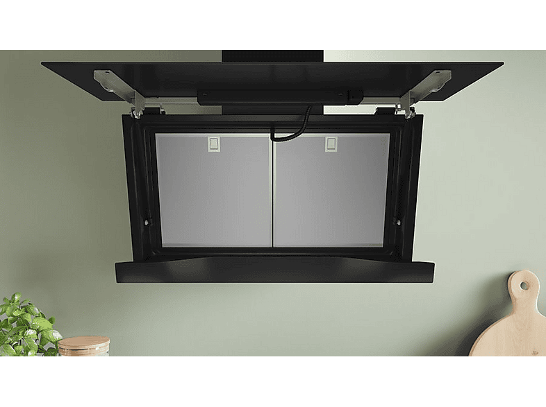 Bosch DWK91LT60 Serie 8 5 velocidades 441 m³/h Home Connect Conexión Placa - Campana 90 cm Cristal Negro