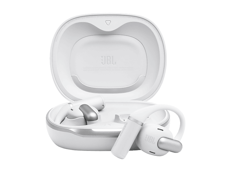 JBL Sense Pro 38h Autonomía Open-ear Gancho Ajustable 4 Micrófonos Blanco