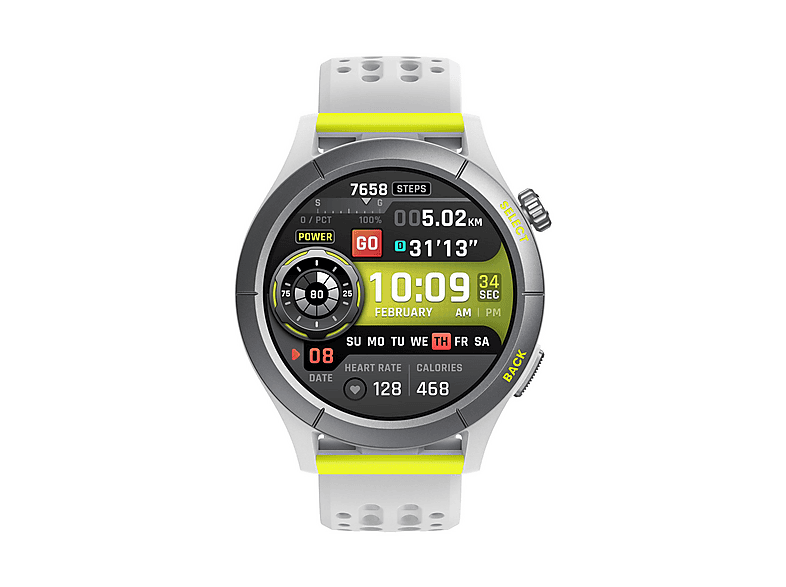 Amazfit Cheetah 22 mm Polímero reforzado con fibra 14 días Autonomía Mapas sin Conexión Speedster Gris