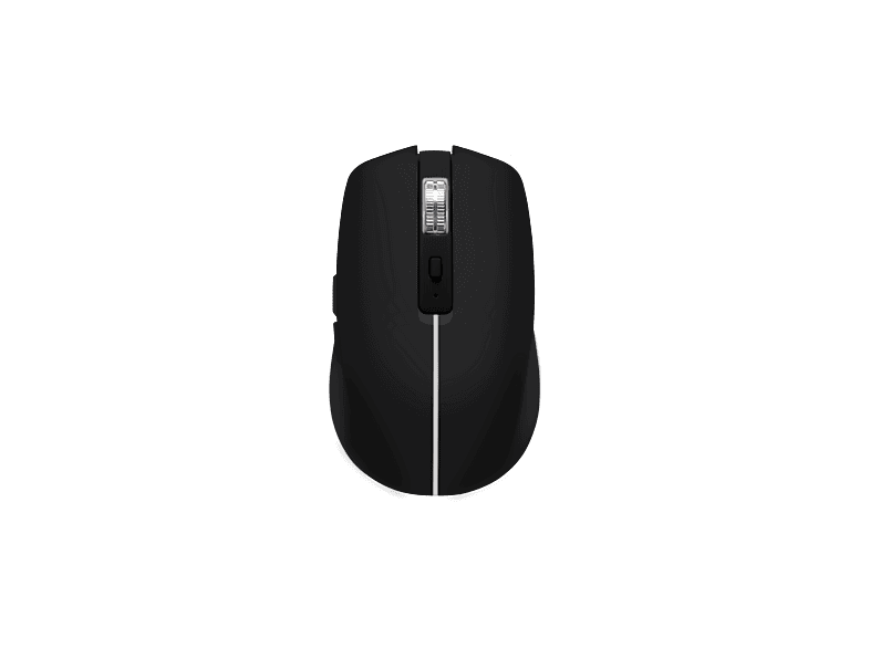 ISY IWM-4100-1-BK Inalámbrico 1600 dpi 2.4 GHz Batería de Litio de 500 mA Negro