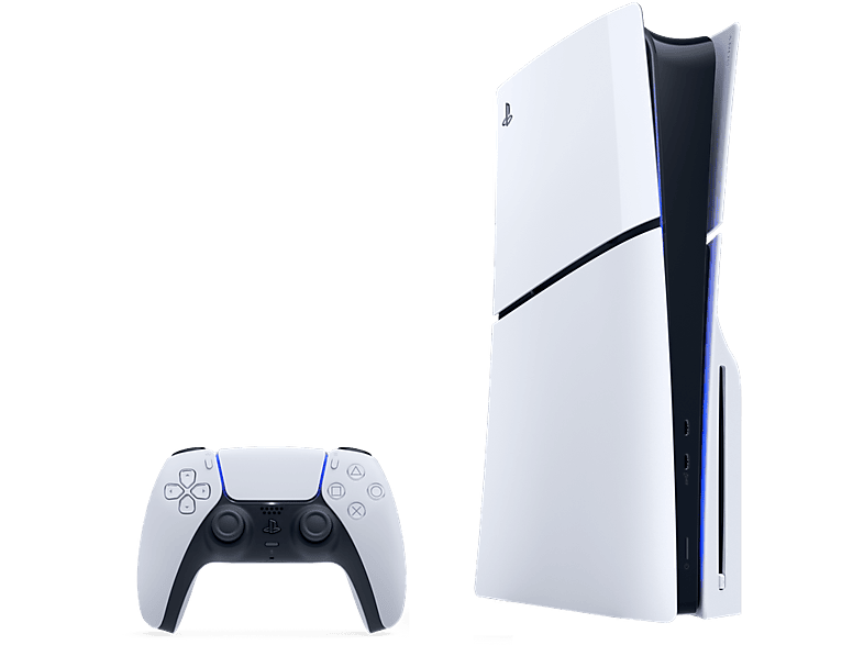 Sony PS5 Slim Standard 825 GB SSD 4K 1 mando Chasis E Blanco