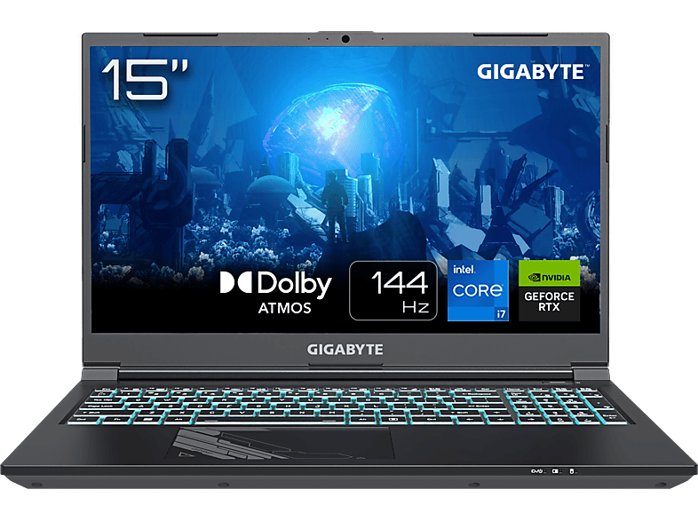Gigabyte G5 MF 2024  15.6 Full-HD Intel® Core™ i7-13620H 16GB RAM 1TB SSD GeForce RTX™ 4050 Sin sistema operativo