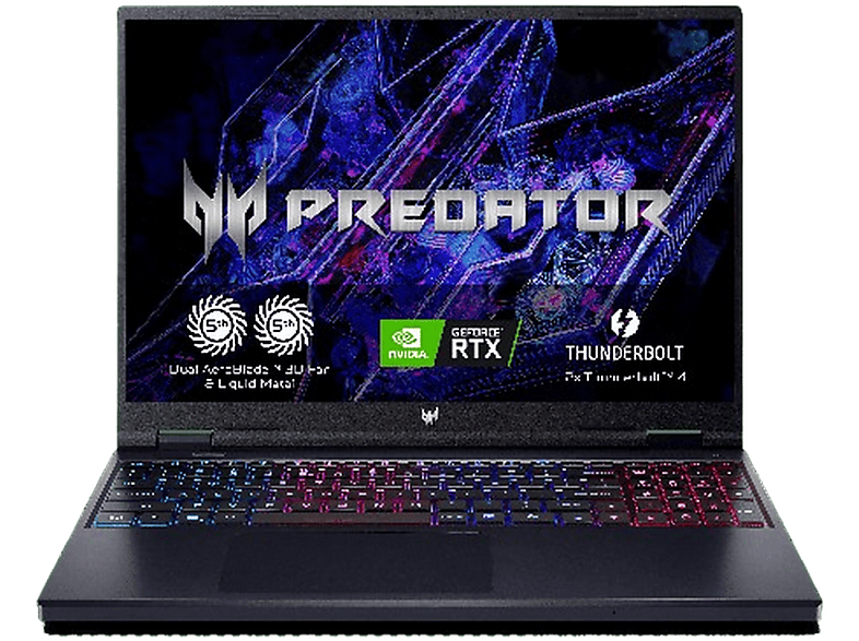 Acer Predator Helios Neo 16 PHN16-72-71KX 16 WQXGA Intel® Core™ i7-14700HX 32GB RAM 1TB SSD 1TB RTX™4070,Sin sistema operativo