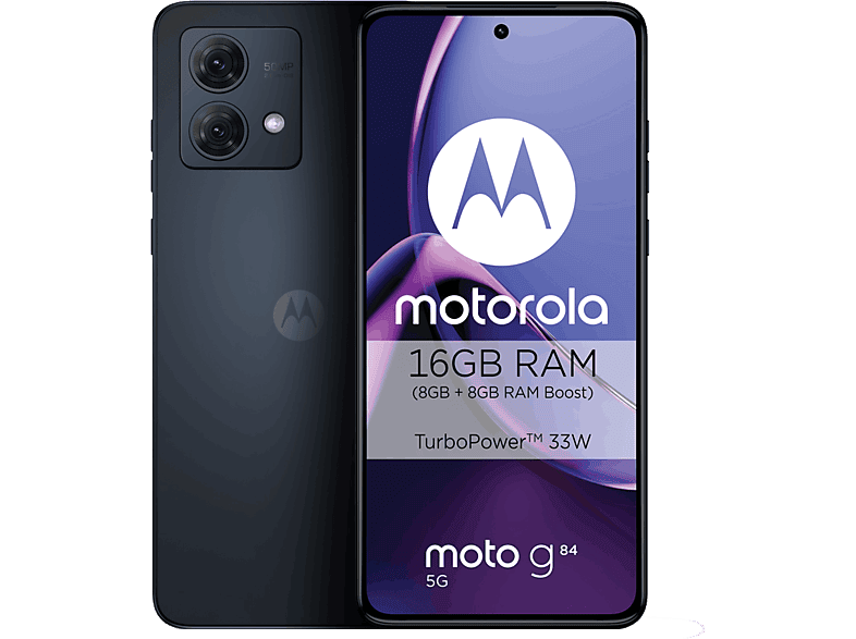 Motorola moto g84 5G Gris 256 GB 8GB 6.5 Full HD+ POLED Qualcomm® Snapdragon™ 695 5G  5000 mAh