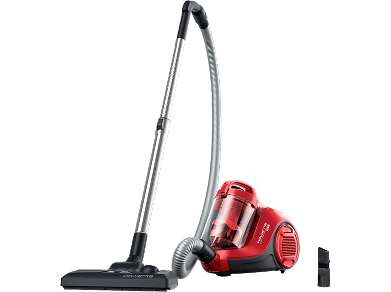 Rowenta RO2913EA 900 W 1.2 L Tecnol. Ciclónica Filtro de espuma y alta eficiencia Radio acción 7.6 m 77 dB Rojo