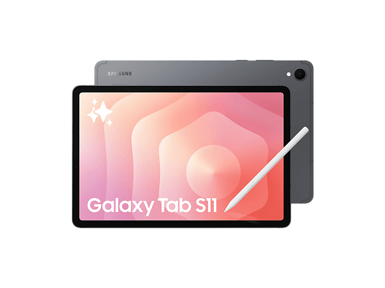 Samsung Galaxy Tab S11 5G 11 WQXGA+ 12 GB RAM 256 GB Gris Sin Adaptador de Corriente con S Pen