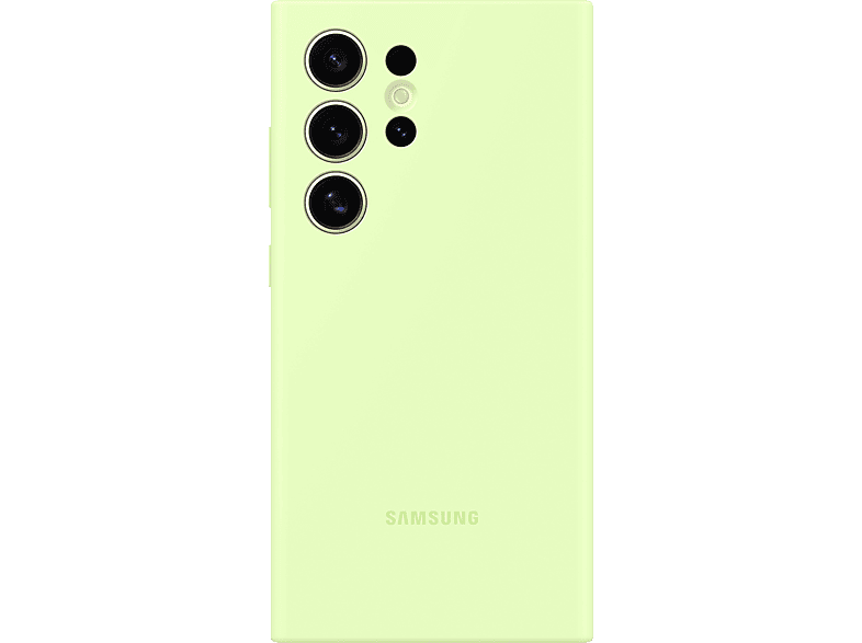 Samsung Para Galaxy S24 Ultra Silicona Trasera Verde