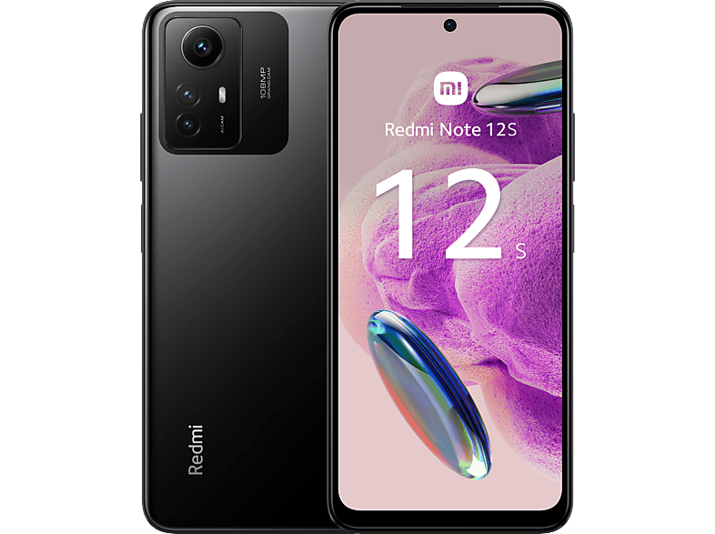 Xiaomi Redmi Note 12S Negro Ónix 256 GB 8 GB RAM 6.43 AMOLED DotDisplay FHD+ MediaTek Helio G96 5000 mAh Android 13 - MIUI 14