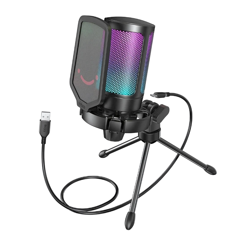 Fifine A6V RGB Negro