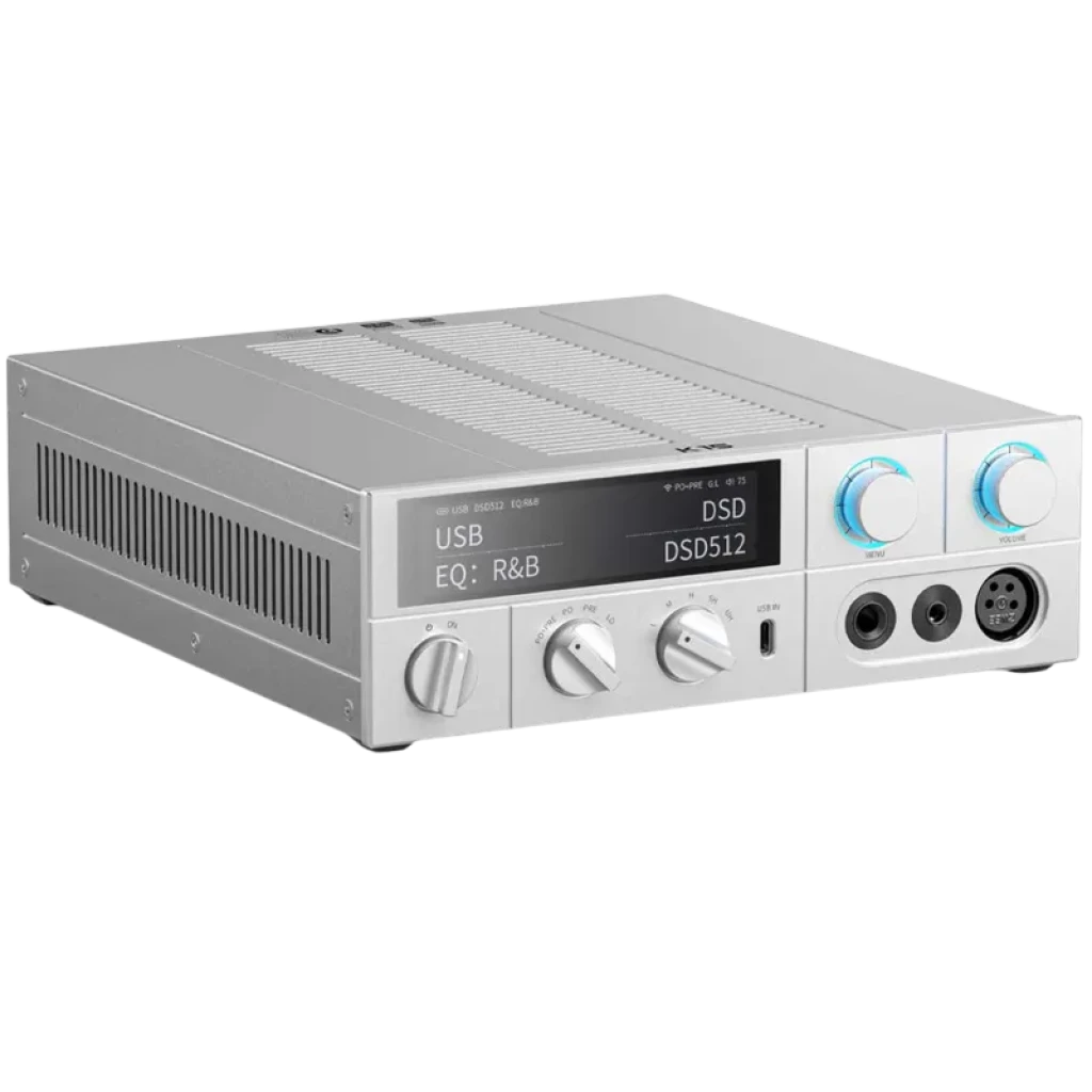 FiiO K15 Plata Amplificador/DAC de escritorio para auriculares
