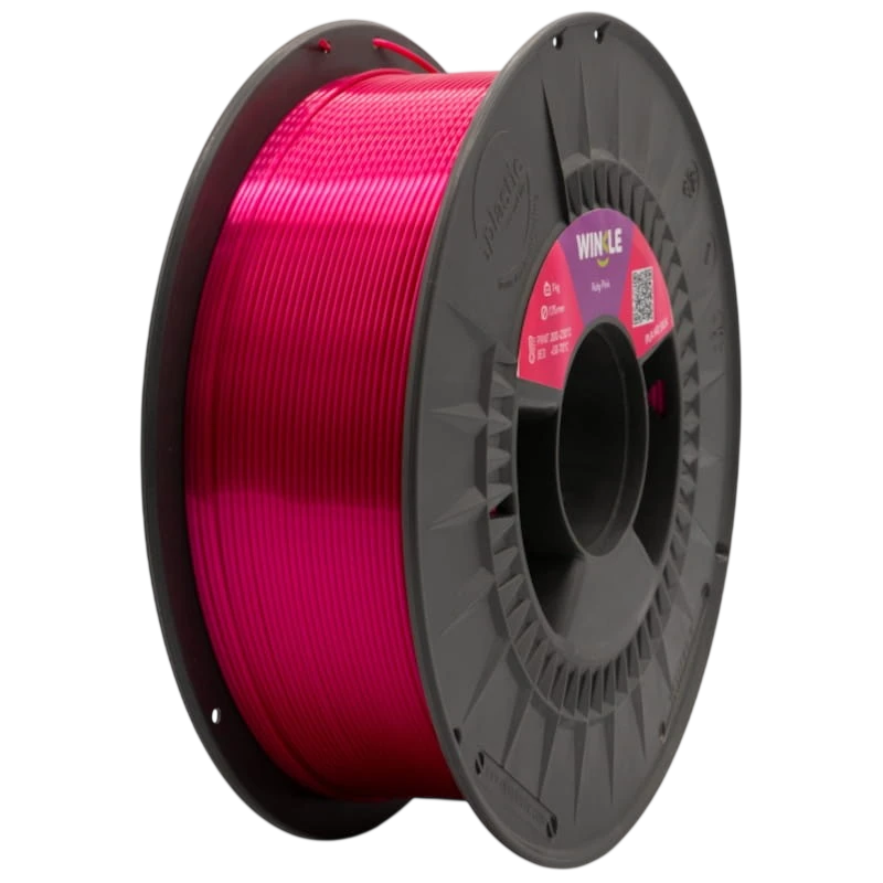 Filamento Winkle PLA SILK 1.75mm Rosa Rubí 1Kg