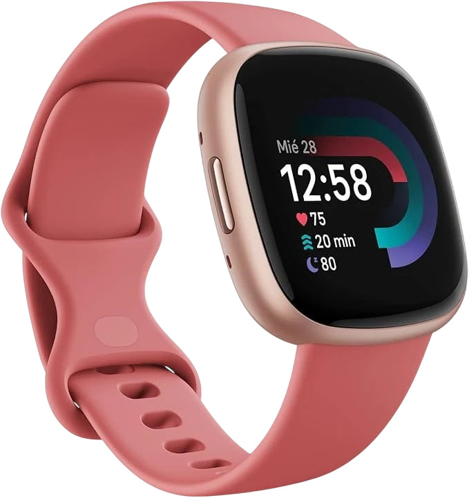 Fitbit Versa 4 Rosa Reloj inteligente con GPS