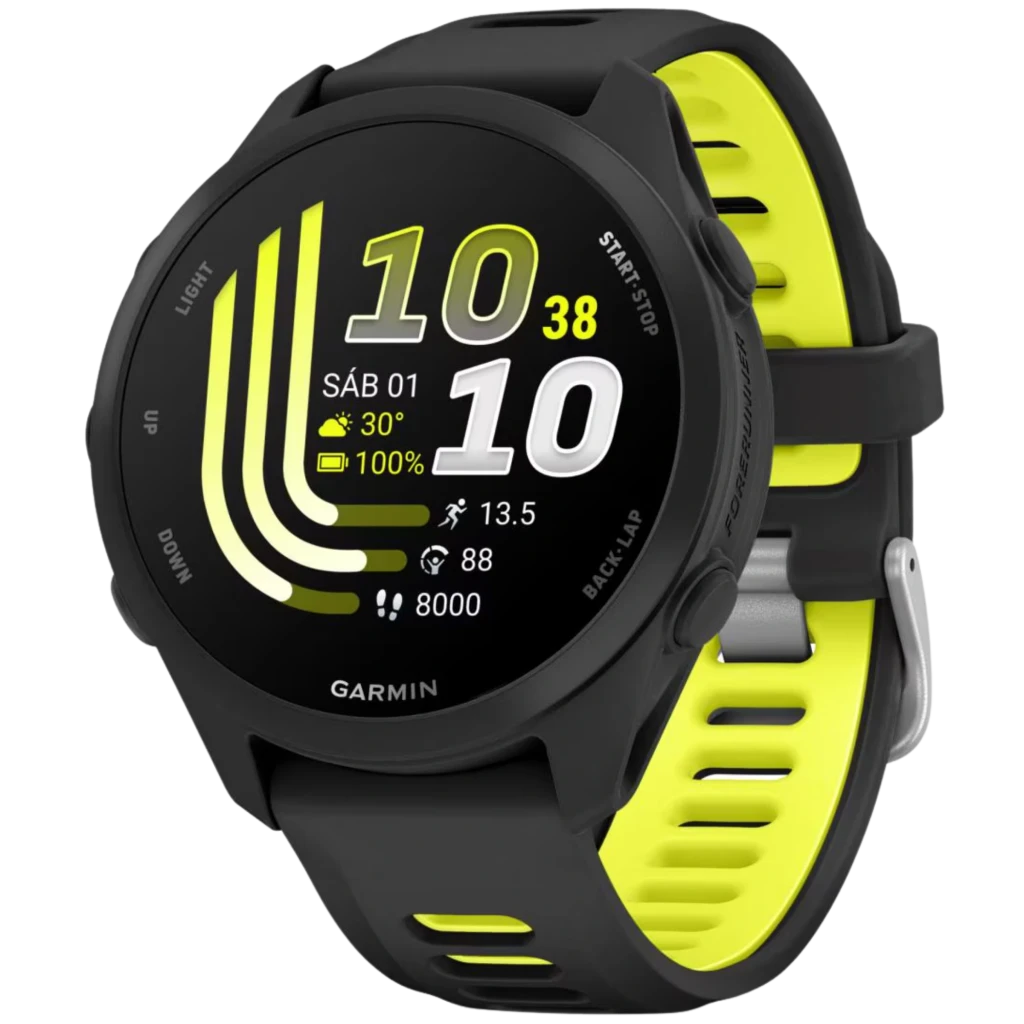 Garmin Forerunner 170 Smartwatch 1,2' AMOLED 10 días GPS 5 ATM Negro