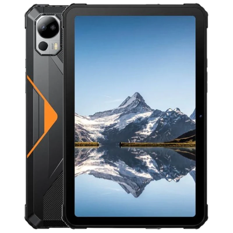 Fossibot DT1 8GB/256GB Naranja Tablet Rugged