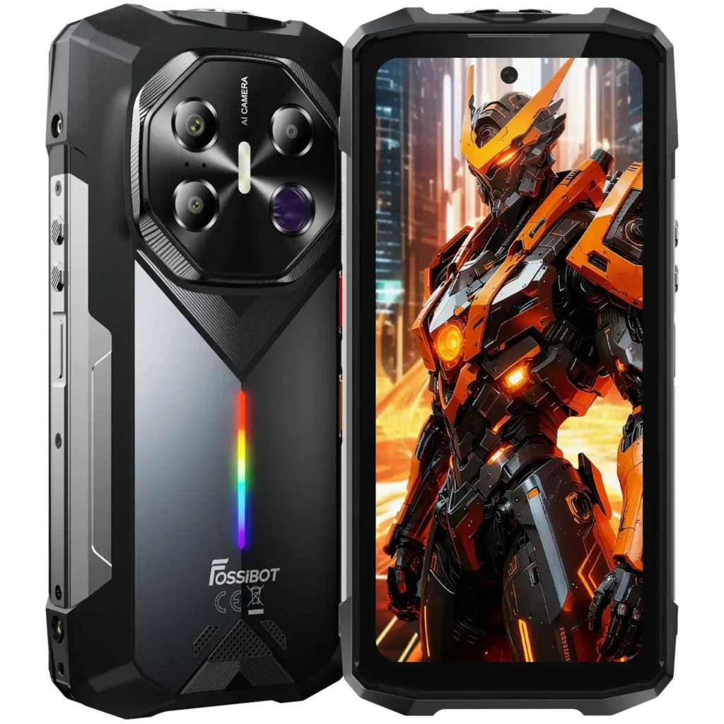 Fossibot F113 256GB Gris Rugged 12GB de RAM Cámara de visión nocturna
