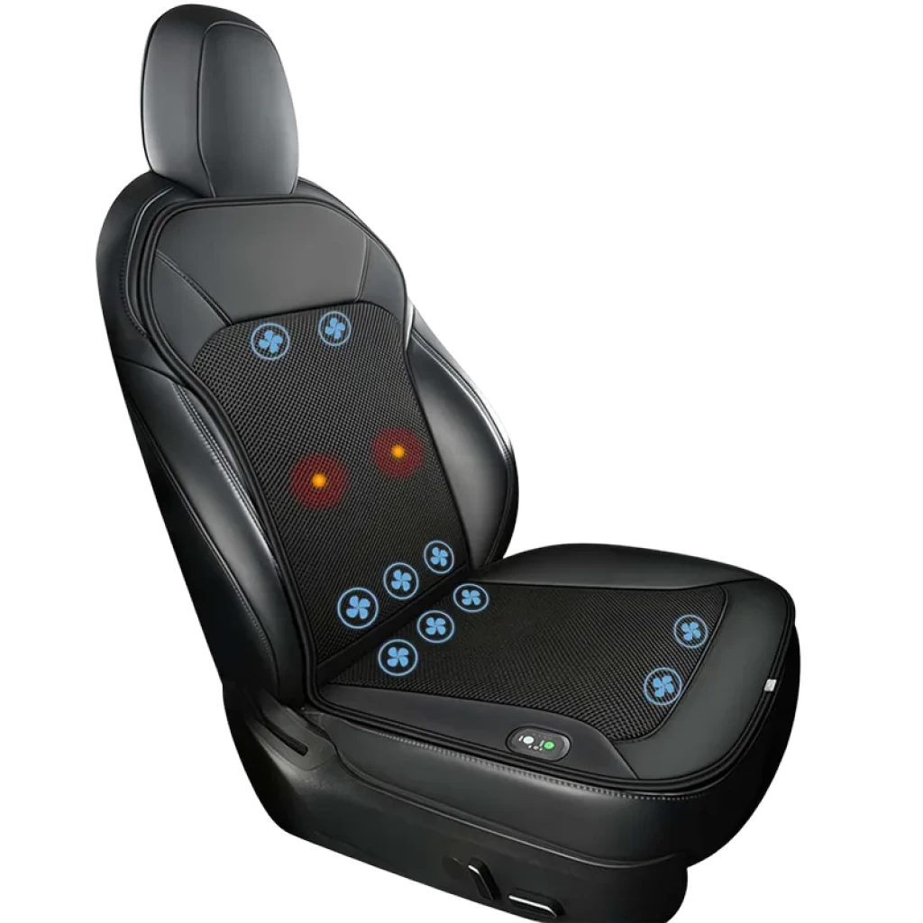 Funda de asiento 24V con ventilación (16 ventiladores) y masaje