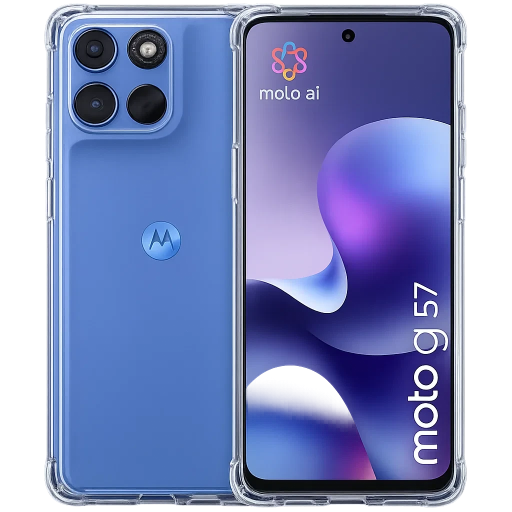 Funda de silicona Reinforced Motorola G57 Power 
