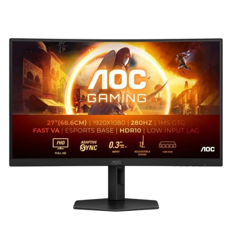 AOC G4 C27G4ZXU 27' FullHD VA 180 Hz G-SYNC Negro