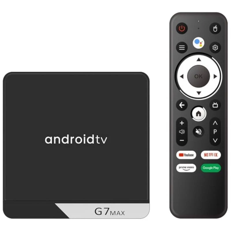 G7 Max S905X4 4GB/64GB Dual Wifi Control Voz Android 11 Android TV