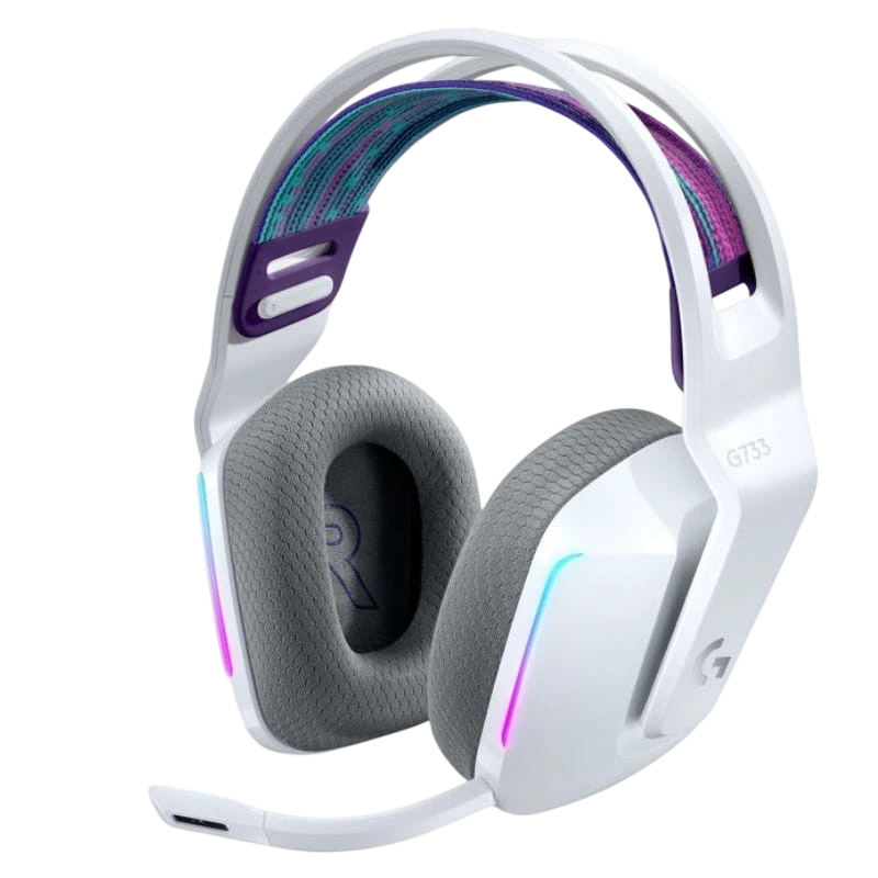Logitech G G733 Inalámbrico RGB Blanco Auriculares Gaming