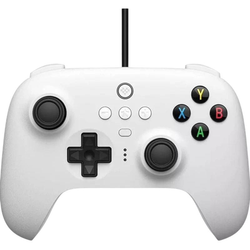 Gamepad 8BitDo Ultimate Wired Blanco Mando Compatible con Xbox y PC