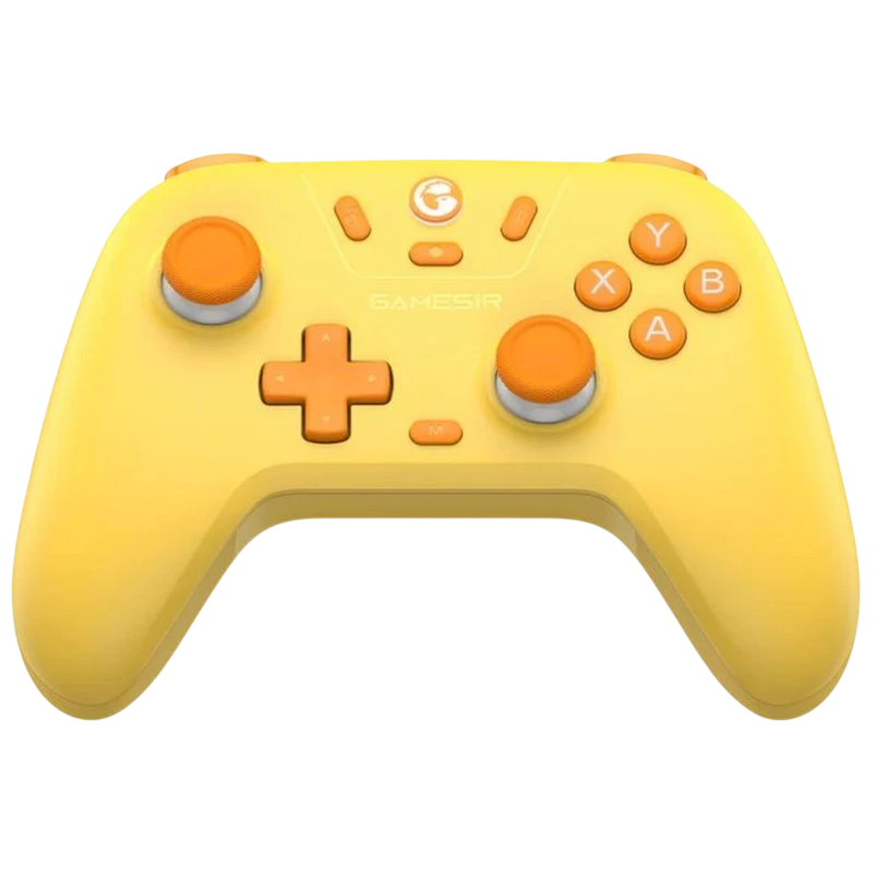Mando GameSir T4 Nova Lite Inalámbrico Amarillo Para Nintendo Switch/PC/Smartphone/Tablet/iOS/Android TV Box Con Efecto Hall