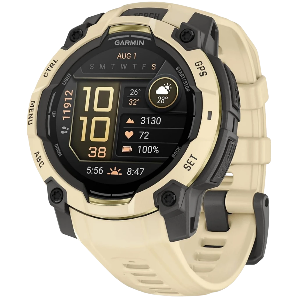 Garmin Instinct 3 AMOLED GPS 45mm Silicona Citrine/Gray