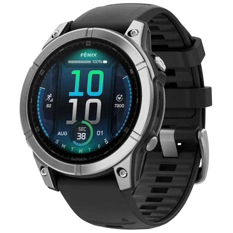 Garmin Fenix E 47mm Acero Negro Reloj Inteligente